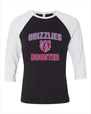 Ashland Grizzlies Booster Women's Baseball T-Shirt
