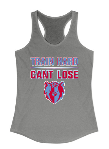 Ashland Grizzlies Train Hard, Can't Lose Women's Tank Top
