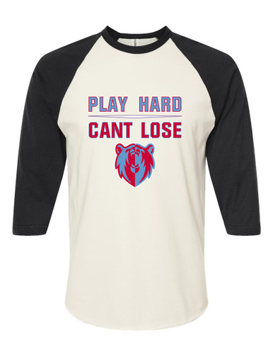 Ashland Grizzlies Play Hard, Can't Lose Women's Baseball T-Shirt