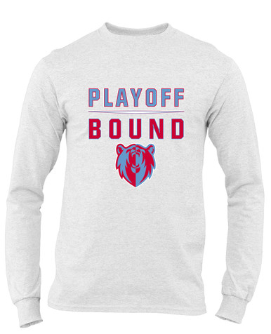 Ashland Grizzlies Playoff Bound Men's LS T-Shirt