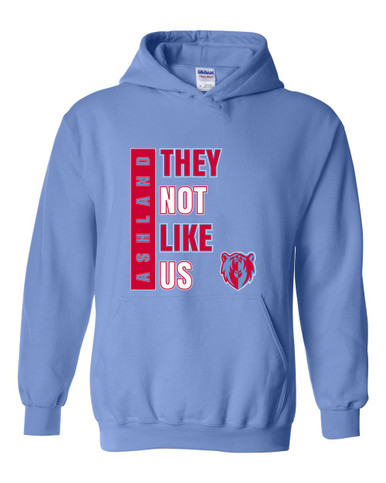 Ashland Grizzlies They Not Like Us #1 Men's Hoodie