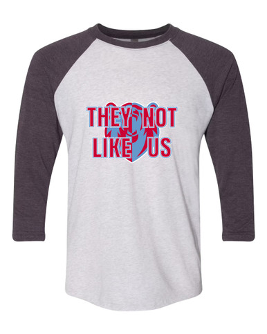 Ashland Grizzlies They Not Like Us #2 Women's Baseball T-Shirt