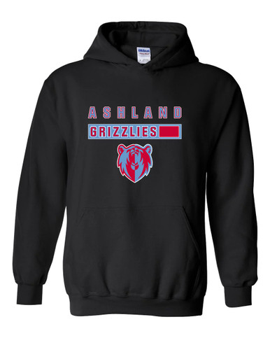 Ashland Grizzlies Mascot #7 Men's Hoodie
