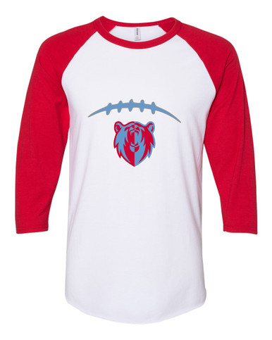 Ashland Grizzlies Football #2 Men's Baseball T-Shirt