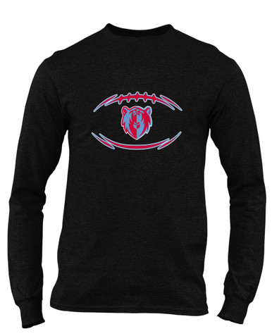 Ashland Grizzlies Football #3 Men's Premium LS T-Shirt