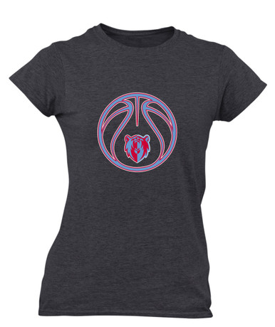 Ashland Grizzlies Basketball #2 Women's Premium SS T-Shirt