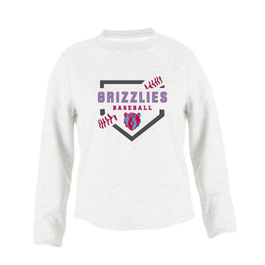 Ashland Grizzlies Baseball #2 Women's Sweatshirt
