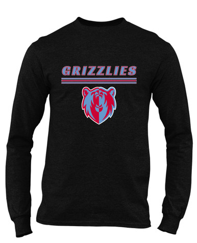 Ashland Grizzlies Mascot #8 Men's Premium LS T-Shirt