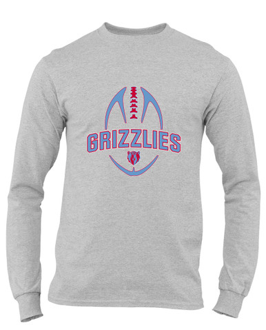Ashland Grizzlies Football #5 Men's Premium LS T-Shirt