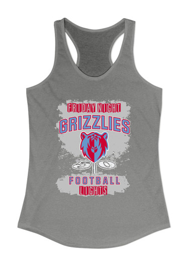 Ashland Grizzlies Football #6 Women's Tank Top