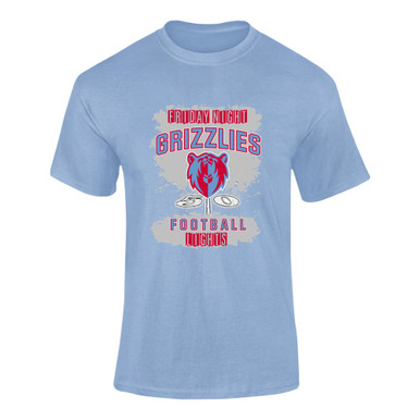 Ashland Grizzlies Football #6 Men's SS T-Shirt