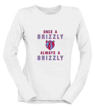 Ashland Grizzlies Once A Women's LS T-Shirt