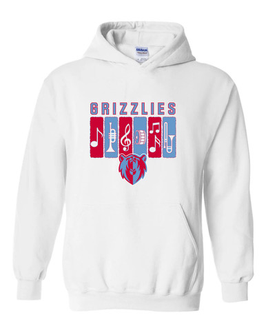 Ashland Grizzlies Band # 2 Men's Hoodie