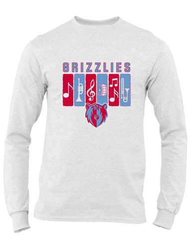 Ashland Grizzlies Band # 2 Men's Premium LS T-Shirt
