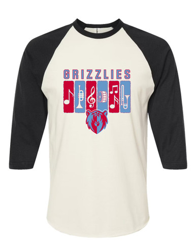 Ashland Grizzlies Band # 2 Men's Baseball T-Shirt