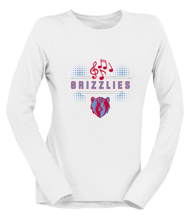 Ashland Grizzlies Band # 3 Women's Premium LS T-Shirt