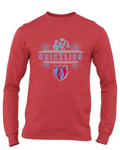 Ashland Grizzlies Band # 3 Men's Premium LS T-Shirt