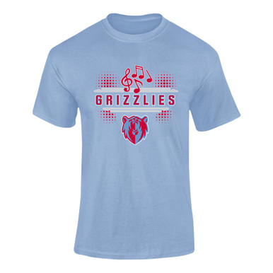 Ashland Grizzlies Band # 3 Men's SS T-Shirt