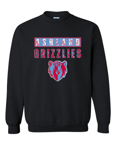 Ashland Grizzlies Mascot #9 Men's Sweatshirt
