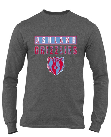 Ashland Grizzlies Mascot #9 Men's Premium LS T-Shirt