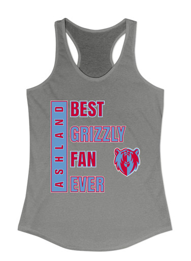 Ashland Grizzlies Best Grizzly Fan Women's Tank Top