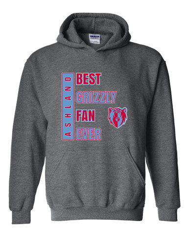 Ashland Grizzlies Best Grizzly Fan Men's Hoodie