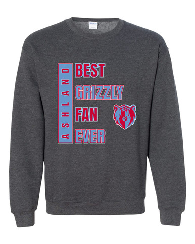 Ashland Grizzlies Best Grizzly Fan Men's Sweatshirt