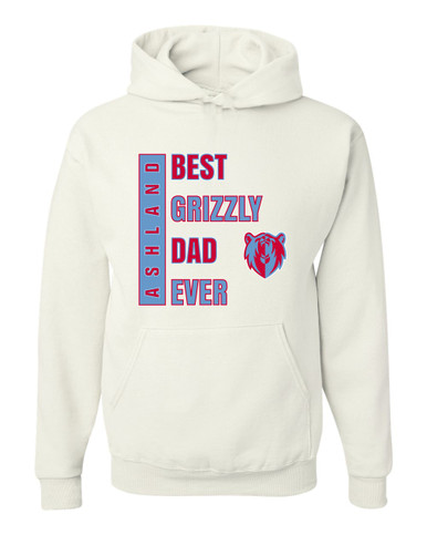 Ashland Grizzlies Best Grizzly Dad Men's Premium Hoodie