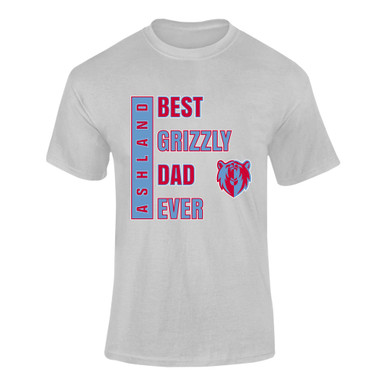 Ashland Grizzlies Best Grizzly Dad Men's Premium SS T-Shirt