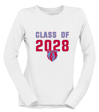 Ashland Grizzlies Class of 2028 Women's LS T-Shirt