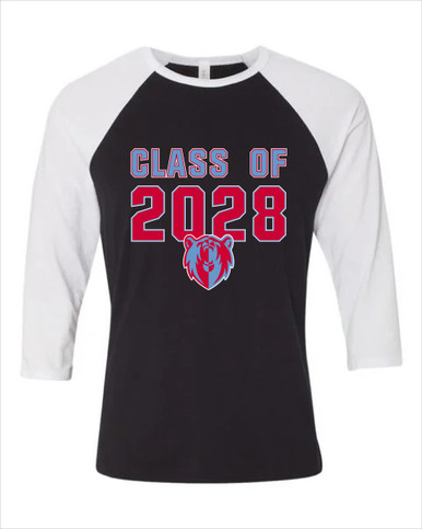 Ashland Grizzlies Class of 2028 Men's Baseball T-Shirt