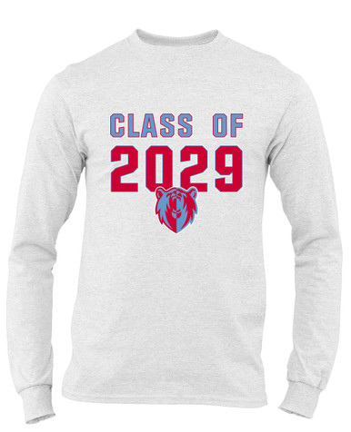 Ashland Grizzlies Class of 2029 Men's LS T-Shirt