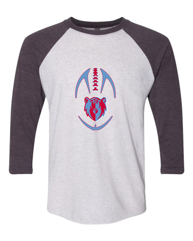 Ashland Grizzlies Football #4 Men's Baseball T-Shirt