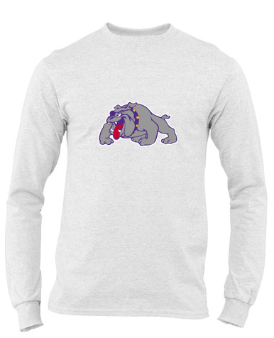 Waukegan Bulldogs Mascot #1 Men's LS T-Shirt