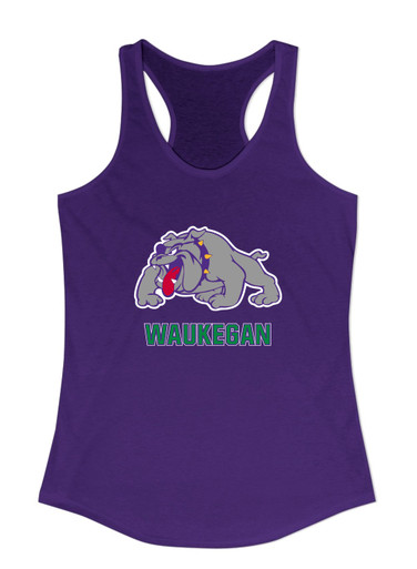 Waukegan Bulldogs Mascot #2 Women's Tank Top
