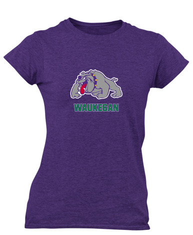 Waukegan Bulldogs Mascot #2 Women's SS T-Shirt