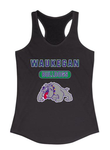 Waukegan Bulldogs Mascot #3 Women's Tank Top