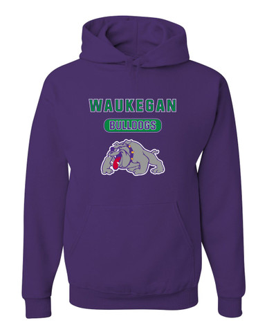 Waukegan Bulldogs Mascot #3 Men's Premium Hoodie