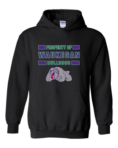 Waukegan Bulldogs Property Of Men's Hoodie
