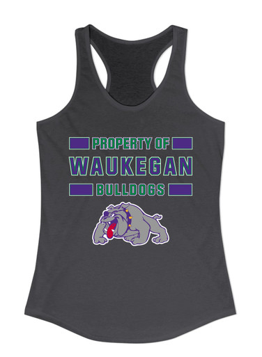 Waukegan Bulldogs Property Of Women's Tank Top