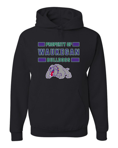 Waukegan Bulldogs Property Of Men's Premium Hoodie