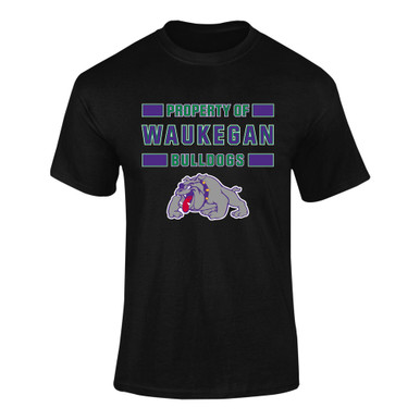Waukegan Bulldogs Property Of Men's Premium SS T-Shirt