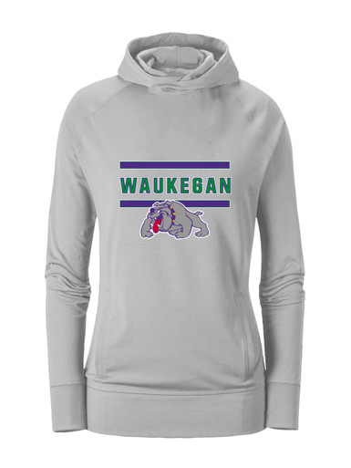 Waukegan Bulldogs Mascot #4 Women's Hoodie