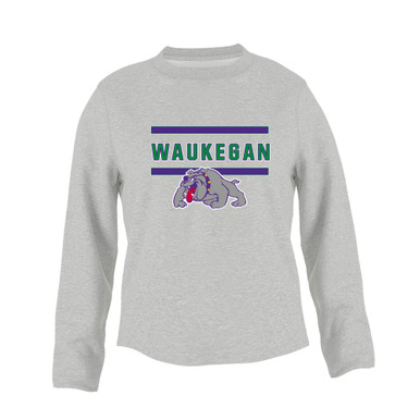Waukegan Bulldogs Mascot #4 Women's Sweatshirt