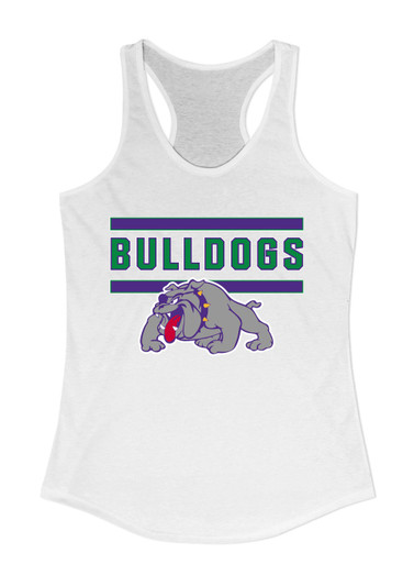 Waukegan Bulldogs Mascot #5 Women's Tank Top