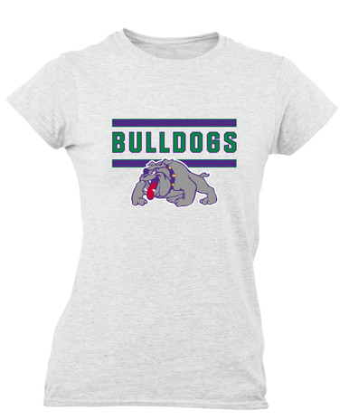 Waukegan Bulldogs Mascot #5 Women's SS T-Shirt