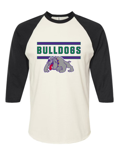 Waukegan Bulldogs Mascot #5 Men's Baseball T-Shirt