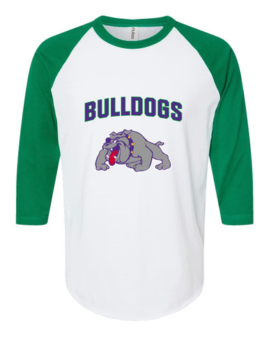 Waukegan Bulldogs Mascot #6 Men's Baseball T-Shirt