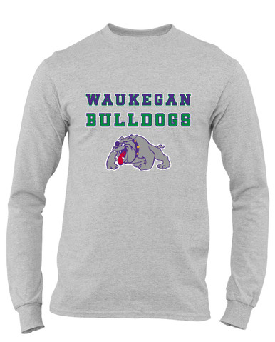 Waukegan Bulldogs Spirit Men's Premium LS T-Shirt