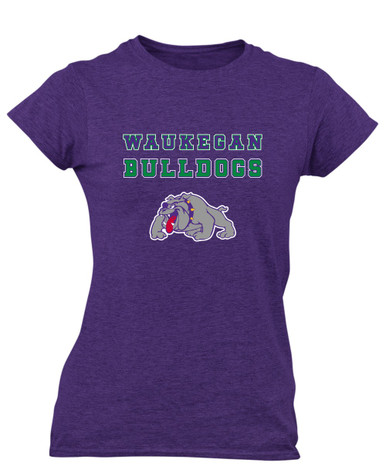Waukegan Bulldogs Spirit Women's Premium SS T-Shirt